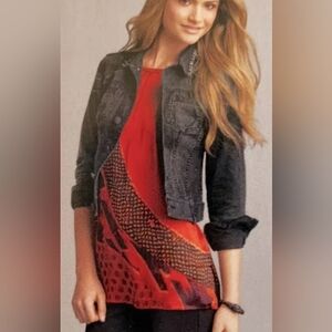 Cabi Red hot Tunic